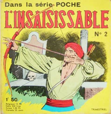 Scan de la Couverture L'Insaisissable Poche n 2